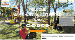 Desktop Screenshot of campingparkdellerose.it